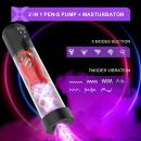 Alexander- 7 Vibrating & 5 Sucking Penis Pump Vacuum Suction Male Penis Extender