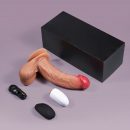 Acmejoy Lifelike Vibrating 6.69 Inch Dildo for G-Spot and Anal Stimulation Strong Suction