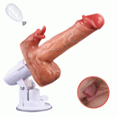 Acmejoy - Sex Machine 90° Automatic Adjustable 8 Thrusting & Vibrating & Licking Dildos Vibrator